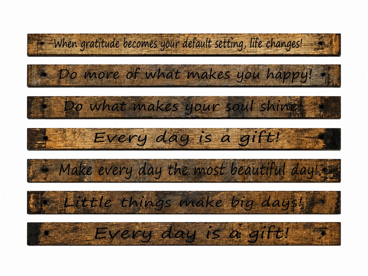 Custom sign example