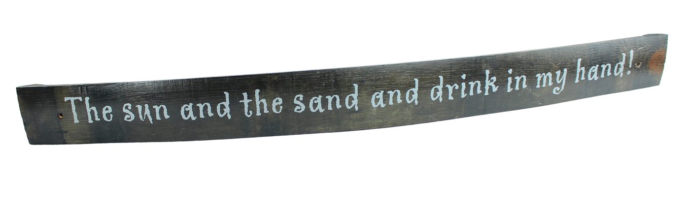 "The Sun and the Sand and Drink in My Hand!"