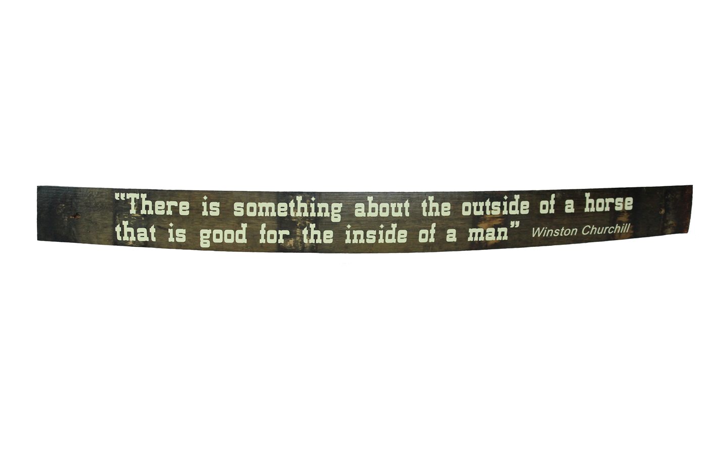 "There is Something About the Outside of a Horse That is Good for the Inside of a Man"