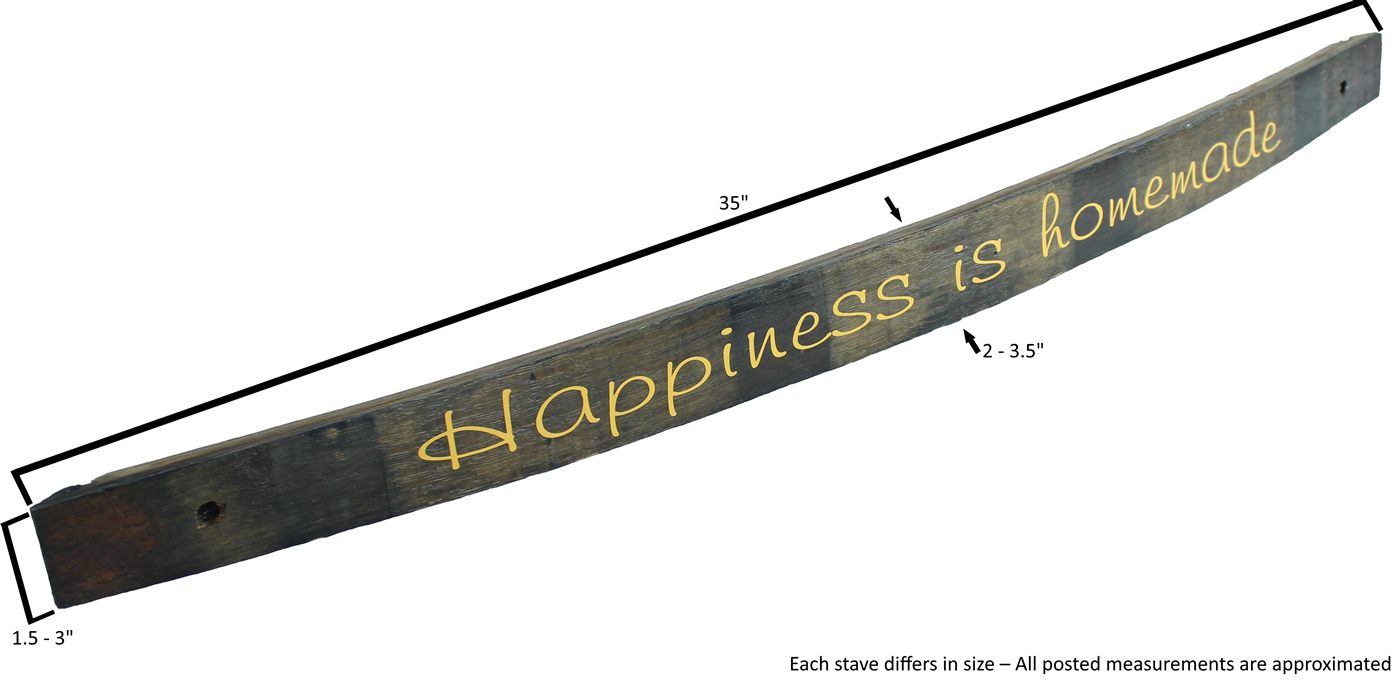 "Happiness is Homemade"
