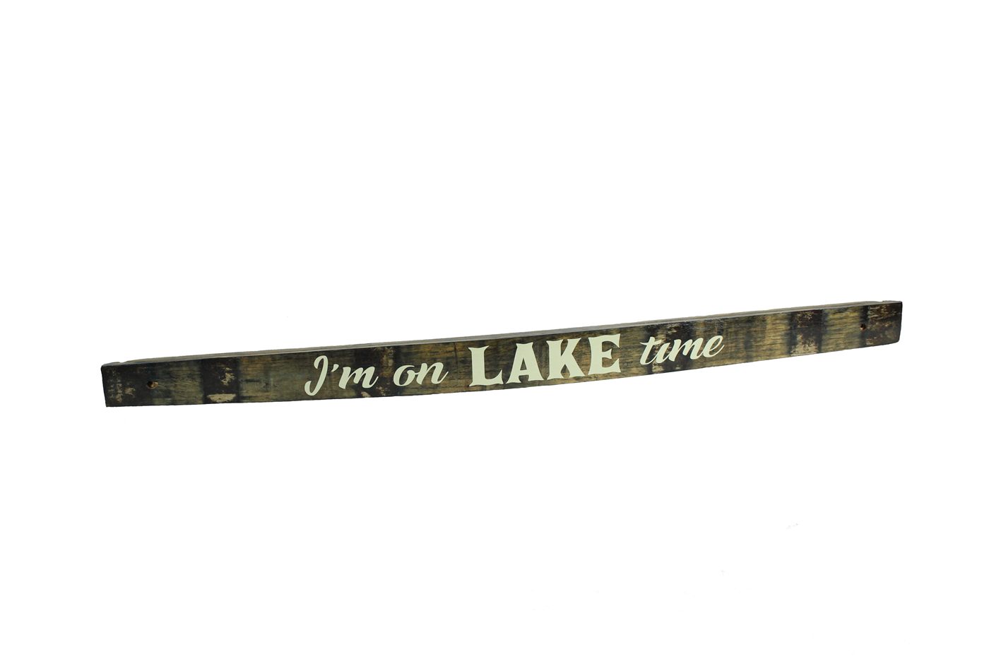 "I'm on Lake Time"